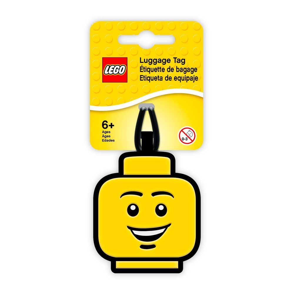 Lego - Etiqueta De Bolsa Iconic Bag Tag Boy Face