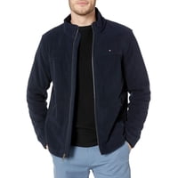 Chaqueta Tommy Hilfiger Clásica De Forro Polar Con Cremallera Frontal Para Hombre