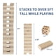 thumbnail image 4 of Giant Tumble Tower Game Megwoz, 60 unidades, pilas de 5 pies con acceso., 4 of 7