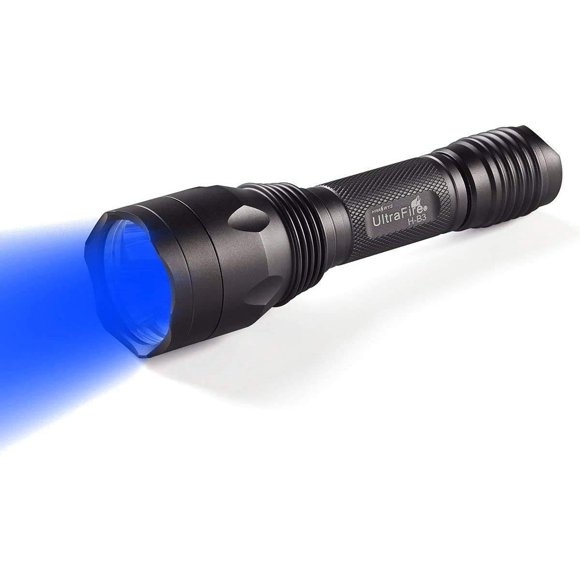 Linterna ULTRAFIRE H-B3 Luz Azul 470nm 234m IPX65