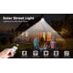 thumbnail image 2 of Luz Led inteligente con panel solar control remoto y sensor movimiento, 2 of 3