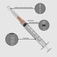 thumbnail image 3 of Jeringa Veosor 3 ml 25G 1 pulgada Luer Lock, paquete de 30, 3 of 5
