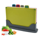 thumbnail image 1 of Set De 4 Tablas De Cortar Cocina Premium Variedad De Colores Tabla Para Picar Alimentos Varios, 1 of 3