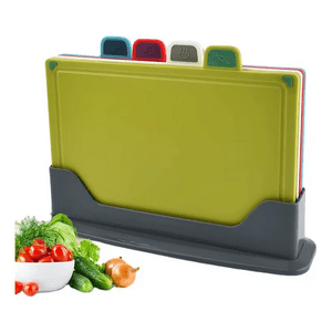 Genérico - Set De 4 Tablas De Cortar Cocina Premium Variedad De Colores Tabla Para Picar Alimentos Varios