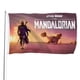 thumbnail image 1 of The Mandalorian Bandera impresa con temática, regalo perfecto para fanáticos, amigos y familiares, y adecuada para actividades al aire libre e interiores, decoraciones de fiesta. 120*180CM, 1 of 6