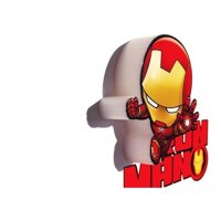 Fxlight - Luz Decorativa Mural 3D Mini Ironman Marvel Vengadores