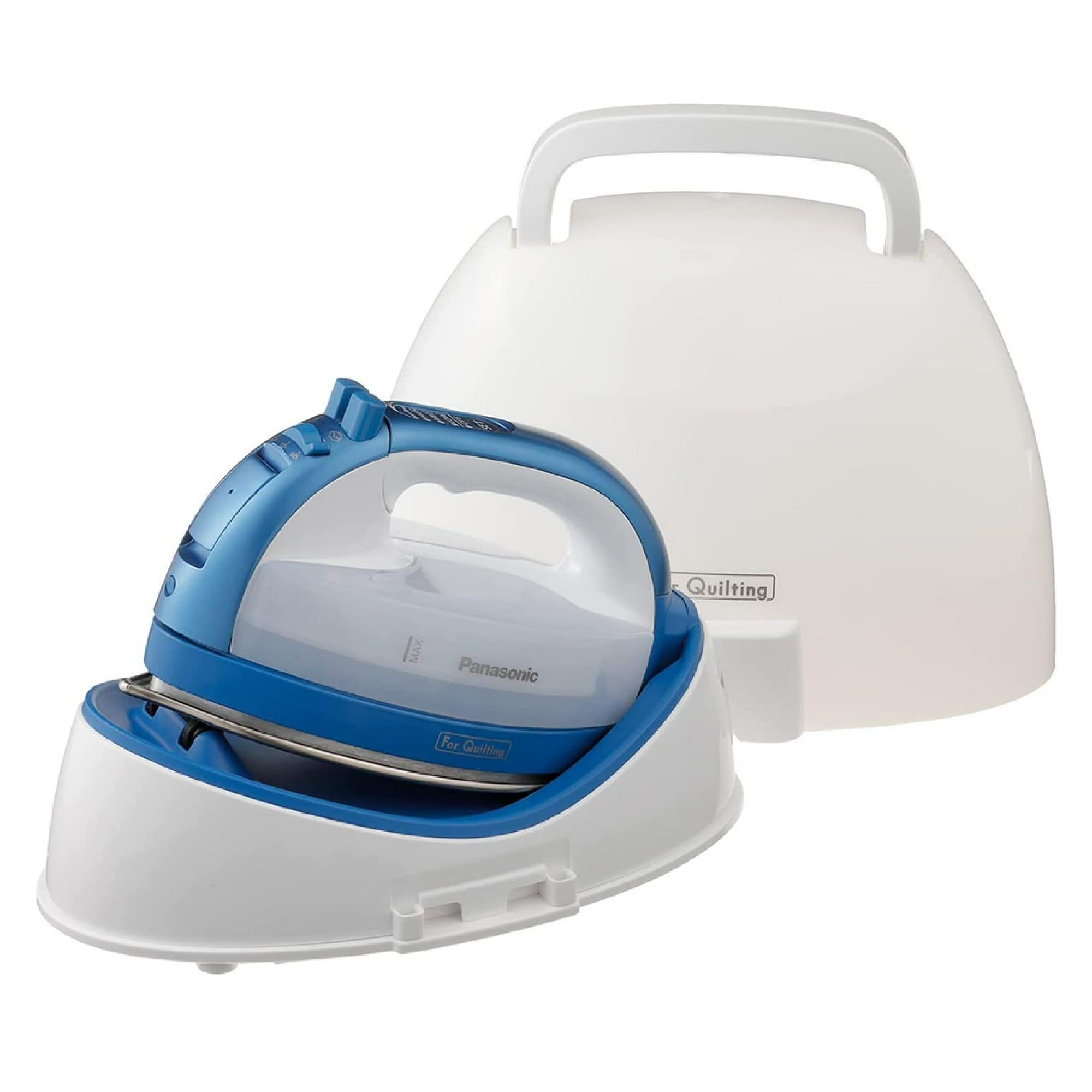 Plancha Inalámbrica Panasonic Ni-ql1000a Portátil 360° Azul