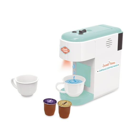 Cafetera de Cápsulas con Luz, Sonido y 4 Accesorios