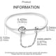 thumbnail image 3 of Pulsera MULA Plata 925 Cadena Snake Charm 6.77.9in, 3 of 3