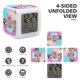 thumbnail image 3 of Hello Kitty theme 7 colors Alarm Clock Digital LED Alarm Clock Gifts for kids friends family, 3 of 6
