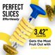 thumbnail image 4 of Descorazonador y rebanador de piña Zulay Kitchen de acero inoxidable, 4 of 9
