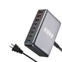 Magideal - Estación De Carga De Escritorio Cargador Gan De Escritorio De 440 W Para Oficina, Trabajo Y Hogar