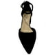 thumbnail image 3 of Zapato Reina Gamuza Ecológica ZAW51 Negro, 3 of 5