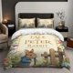 thumbnail image 1 of 3pcs Peter Rabbit Story Themed Bedding Set Duvet Cover and Pillowcase Set Soft and Comfortable, 1 of 5