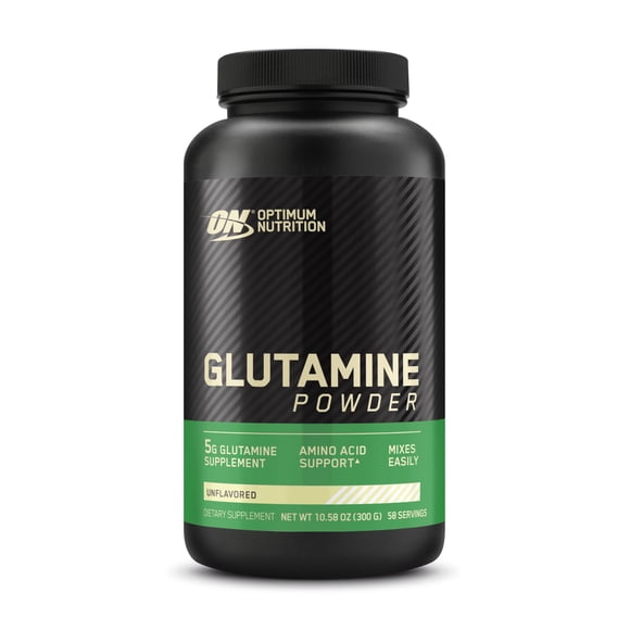 L-Glutamina en polvo para la recuperación muscular Optimum Nutrition 300 g