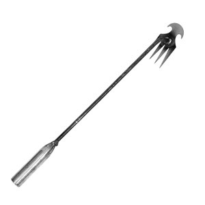 Magideal - Rastrillo De Jardín De Mano, Herramienta De Deshierbe, Deshierbe, Jardinería, Extractor De Deshierbe Manual Para Granja, Plantación, Cultivo De Patio, 40Cm