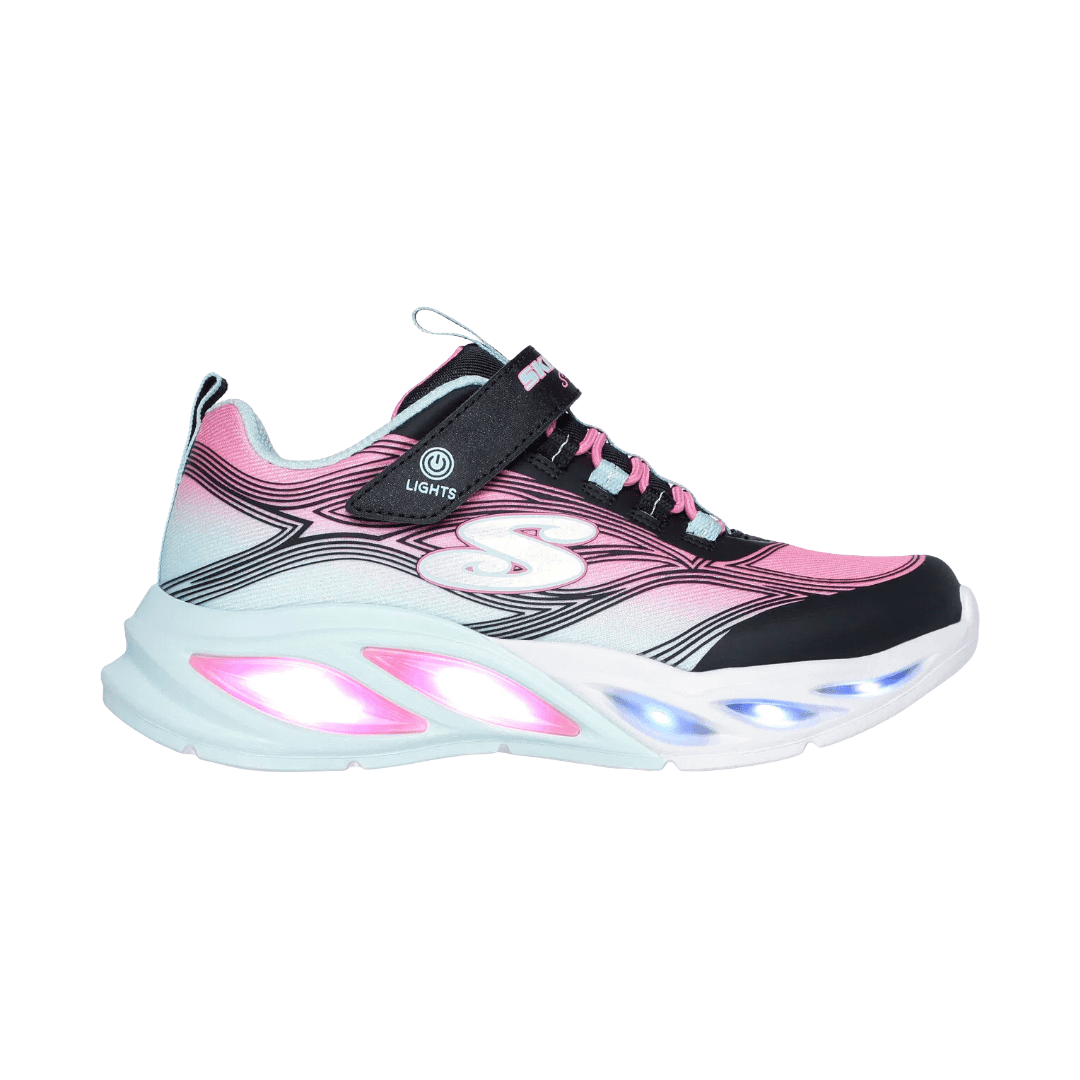 Zapatillas Urbanas Skechers Cosmic Glow Infantil | 303712l-bkmt - Talla 27