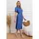 thumbnail image 2 of Vestido Largo Primavera Mujer Semi Formal Casual Con Mangas Premium323, 2 of 3
