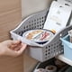 thumbnail image 4 of Canasto Organizador Gabinete Baño Cocina Con Ruedas Ancho Blanco, 4 of 10