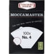 thumbnail image 1 of Filtros de café Moccamaster #4, papel blanco, 100 unidades, 1 of 4