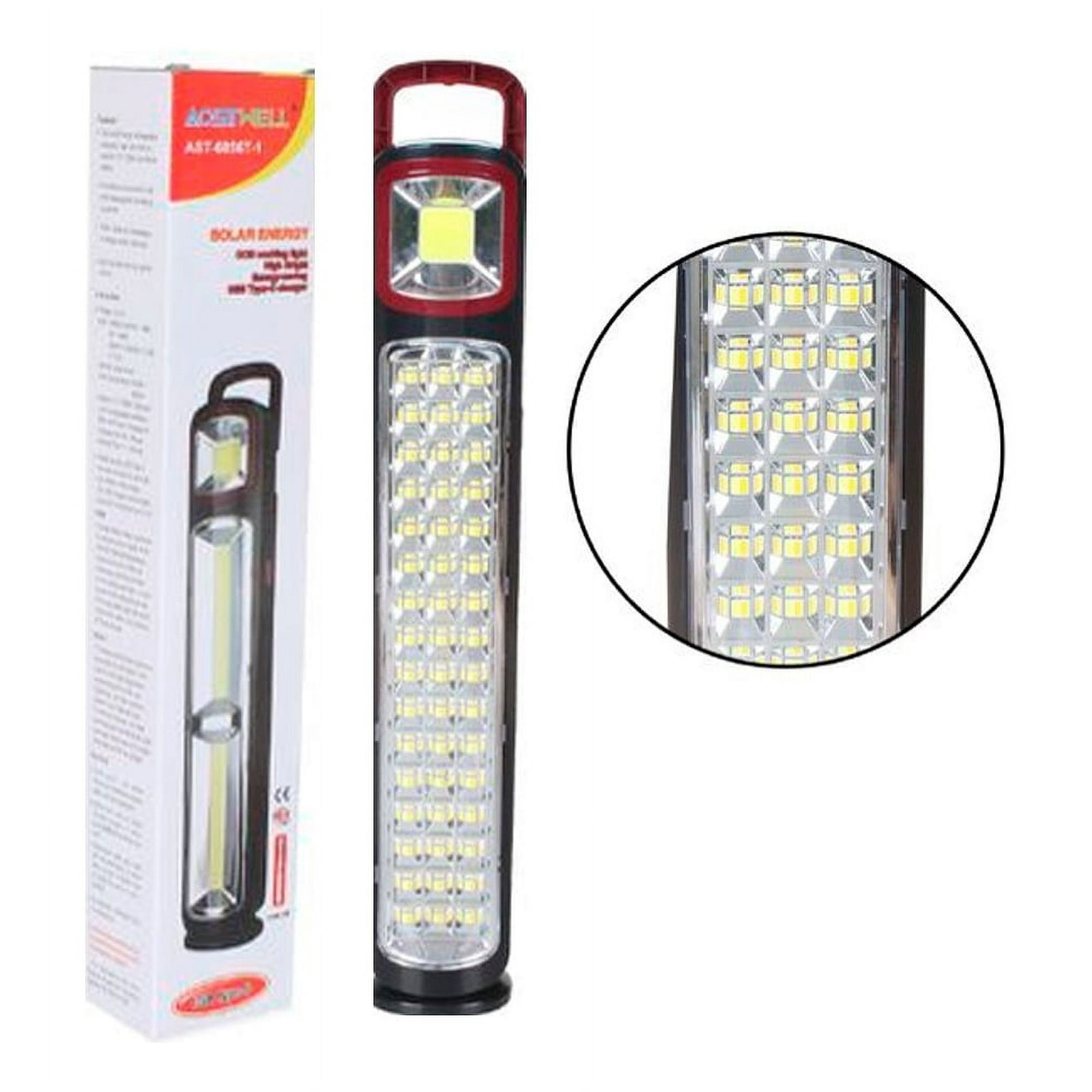 Disparo - Lampara De Emergencia De 40 Cm Mano Recargable Camping