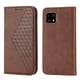 thumbnail image 4 of Funda Flip FOXDOCK para Samsung Galaxy A22 5G , Estilo Billetera con Diseño Rombo, Correa de Mano y Soporte, Uso Diario, 4 of 6