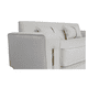 thumbnail image 3 of Sofa Paris Tres Cuerpos Blanco Velvet, 3 of 3