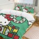 thumbnail image 2 of Merry Christmas Hello Kitty 1 3 Pieces Duvet Cover Set Full Size Super Soft Fade Resistant Microfiber, 2 of 4