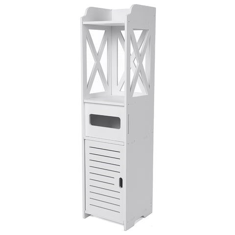 Importclick - Estante De Baño Organizador Multiuso Blanco