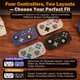 thumbnail image 4 of Controlador de Juego IINE Retro Pocket Morado, 4 of 9