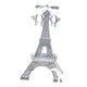 thumbnail image 1 of Estatuilla De La Torre Eiffel Portavelas Giratorio Ornamento Decoración Encantadora Pájaro Duradero, 1 of 5