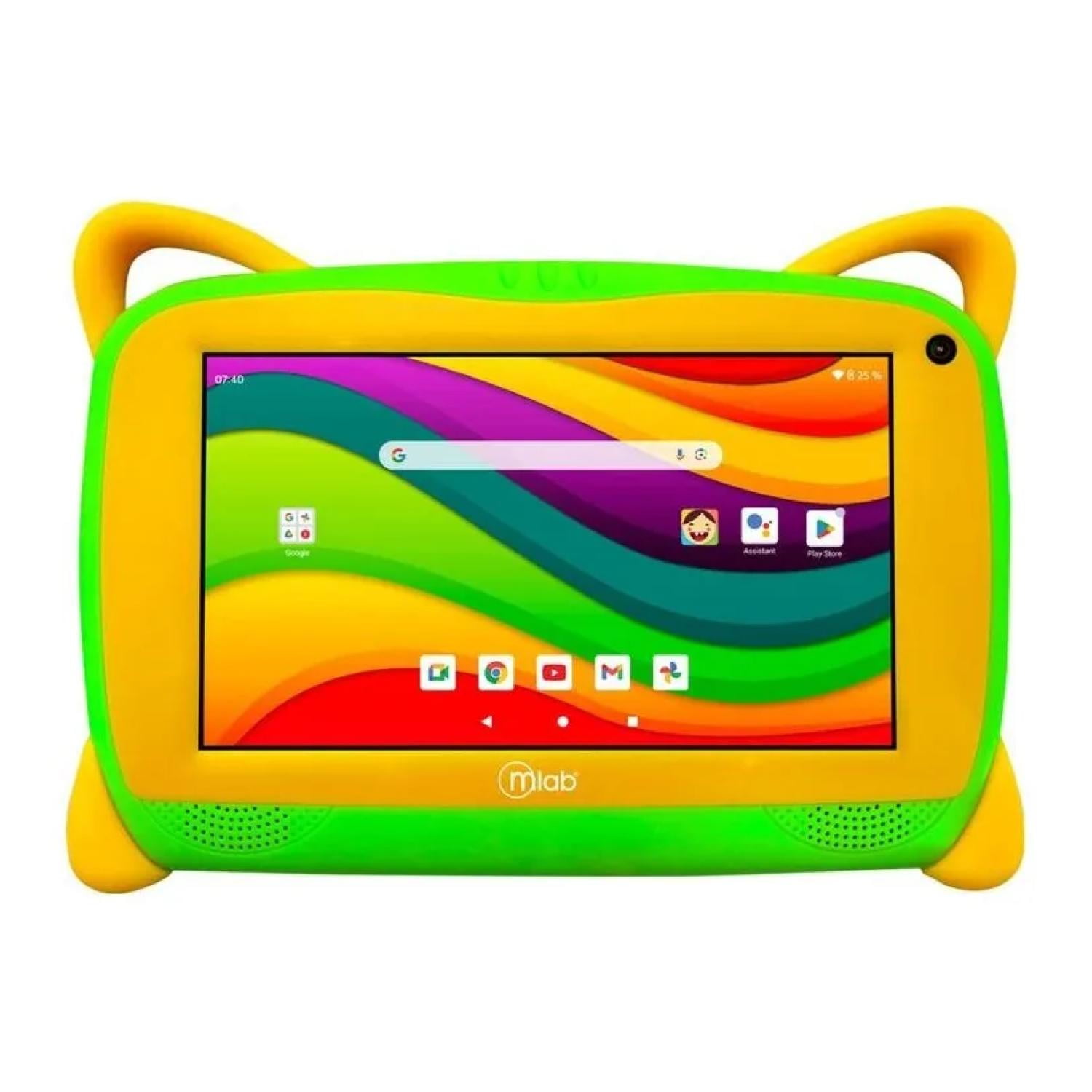 Mlab - Tablet Infantil 7" 3gb 32gb Wifi Kids Play & Learn Fun+