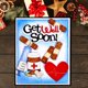 thumbnail image 2 of Matrices de corte GOOOOALF Get Well Soon de acero al carbono 10 x 10 cm, 2 of 7