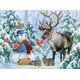 thumbnail image 1 of Puzle de 1000 piezas con Abraham Hunter Christmas Friends de Buffalo Games, 1 of 8