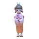 thumbnail image 3 of Muñeca Geisha con kimono japonés, estatua de resina, adorno, figura Kabuki asiática, escultura en miniatura para oficina, cumpleaños, inauguración de con ventilador redondo, 3 of 5