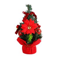 Magideal - Mini De Navidad De Mesa, Adornos Navideños Decorativos, Manualidades Para Chimenea, Suministros Para Fiestas, Regalos, Festival, Sala De Estar Rojo