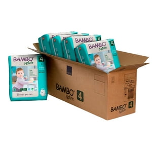 Bambo Nature - Caja Pañales Ecológicos Ecofriendly, Pants 4, Talla L, 100 Unidades