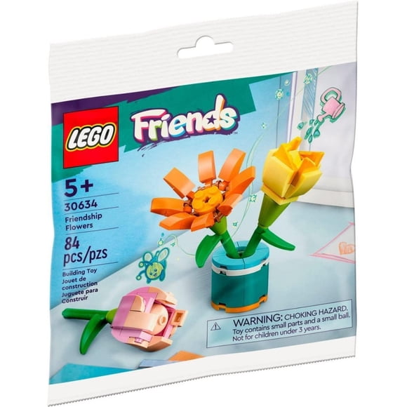 Polybag LEGO Friends Friendship Flowers 30634, 84 piezas