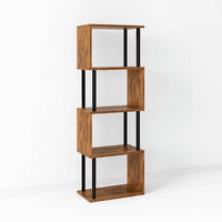 Klik Muebles - Estantería Decorativa 4 Niveles Zigzag Rack