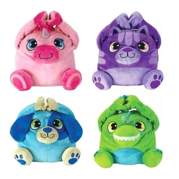 Lonchera Termica De Peluche Escolar De Niña Y Niño