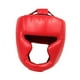 thumbnail image 3 of Boxing Headgear Equipo de Protección Facial Acolchado Interior Cómodo Material PU Función Absorción de Impactos Adecuado para Karate Lucha Deportes Ju Adulto rojo, 3 of 5