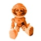 thumbnail image 1 of Juguete Astronauta Esqueleto Articulado - Naranja, 1 of 2