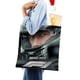 thumbnail image 4 of Brad Pitt's F1 Bolso de tela con estampado de lienzo para mujer, bolsa de compras reutilizable y estética, con cremallera interior, regalo para mujer, 35 × 40 cm., 4 of 6