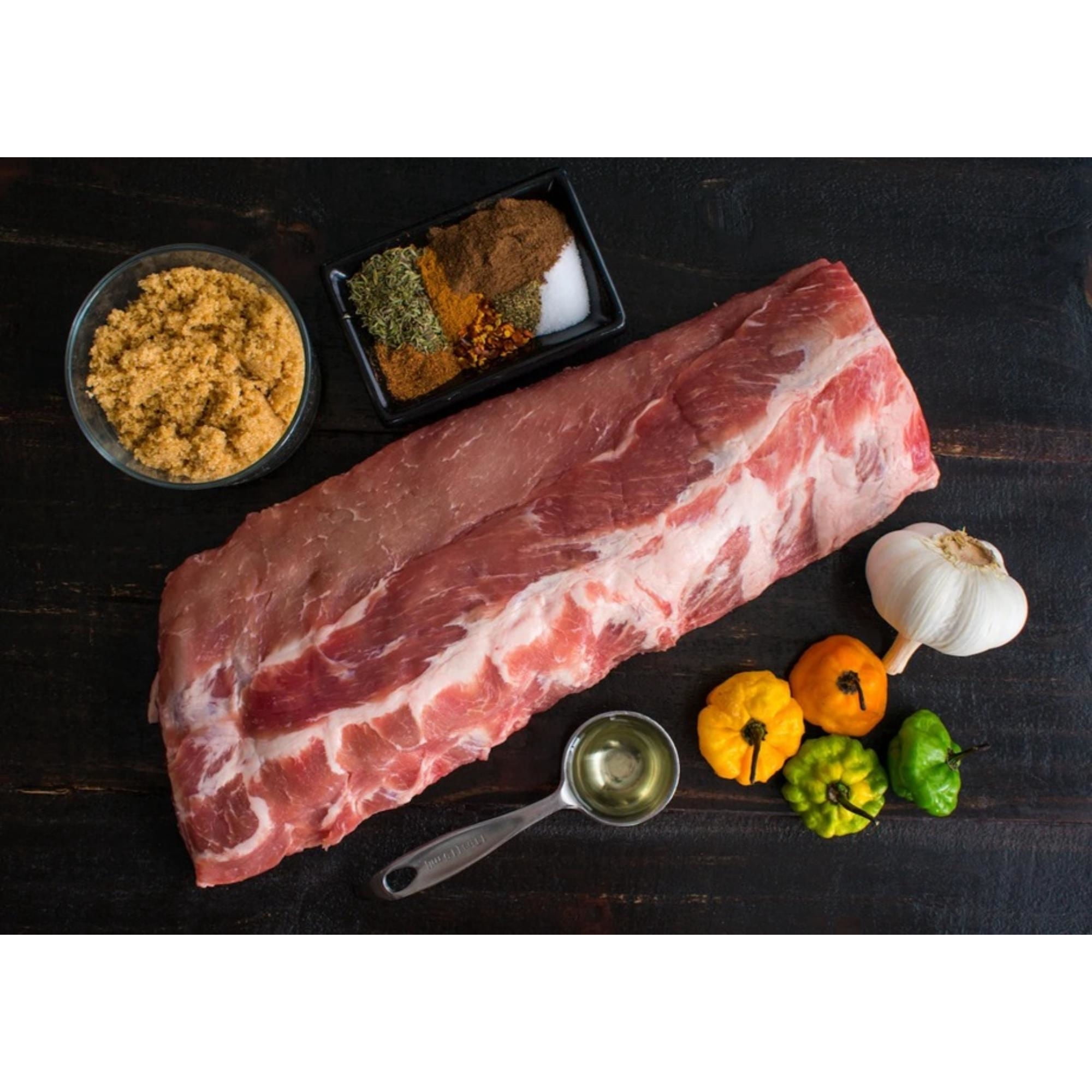 Costilla Baby Back Ribs De Cerdo Congelada 1,7 Kg EEUU