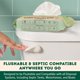 thumbnail image 4 of Toallitas MOTHER EARTH de bambú desechables 180 unidades, 4 of 7