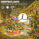 thumbnail image 4 of Luces de Árbol de Navidad USB con Temporizador 10 Cuerdas Kedoxi Luces de Cadena de Navidad con Anillo 4.9FT Fáciles de Instalar Cortina de Navidad Luz de Árbol de Hadas 8 Modos 200LED para, 4 of 6