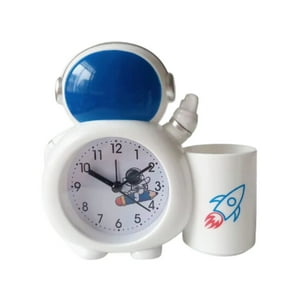 Disparo - Reloj De Mesa Con Astronauta Despertador Brillante 14Cm
