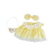 thumbnail image 3 of Traje De Vestir Para Muñecas Traje De Vestido De Princesa Ropa Para Muñecas Para Muñecas De 38 Cm Muñecas Para Niñas Amarillo, 3 of 3