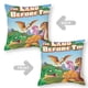 thumbnail image 2 of En Tierra de Dinosaurios Fundas de almohada de terciopelo con tema, regalos de funda de almohada, decoración para el hogar, cojín de lanzar, regalo de cumpleaños para fans y parejas. 45cm x 45cm., 2 of 6