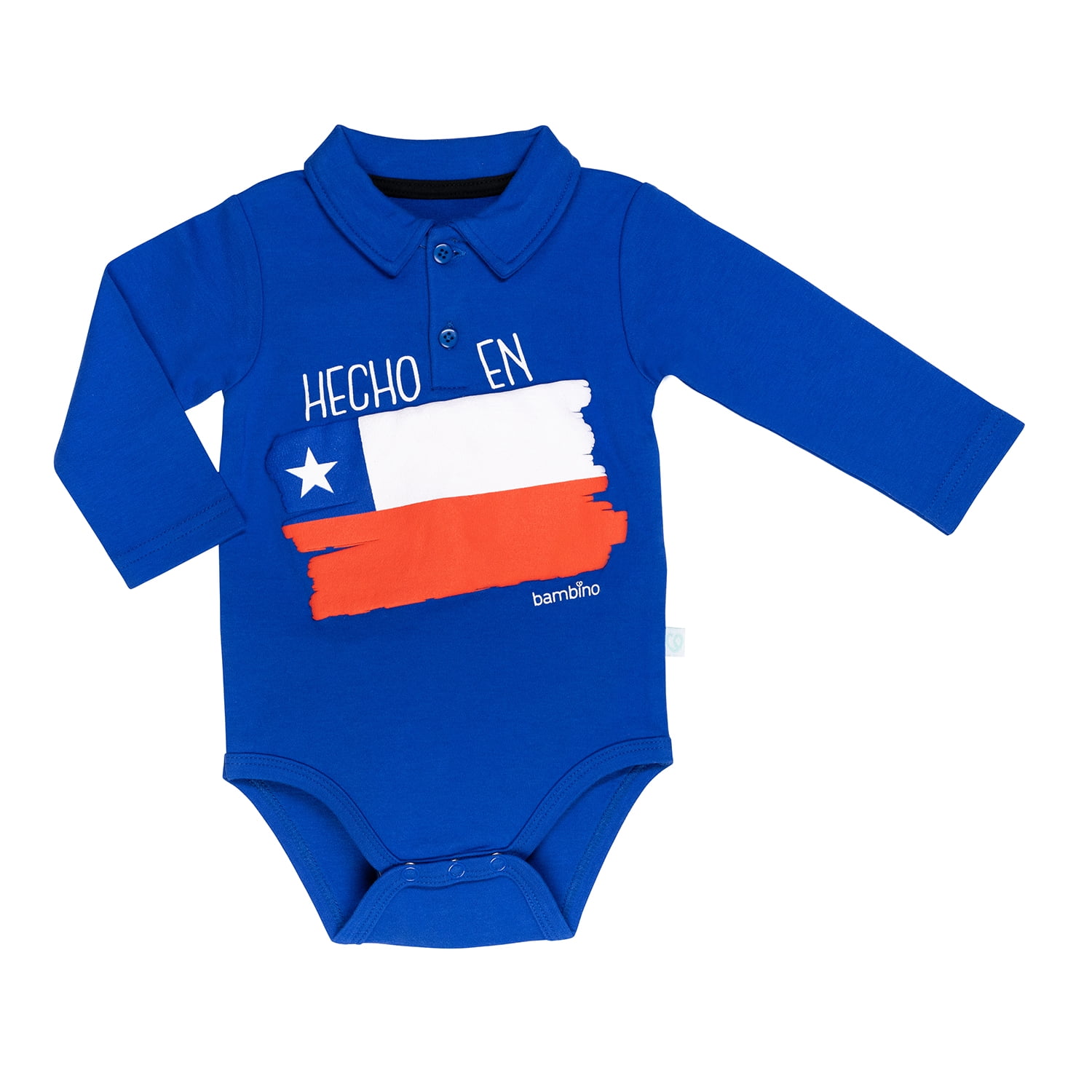 Bambino - Body Chile Azul Bandera Niño